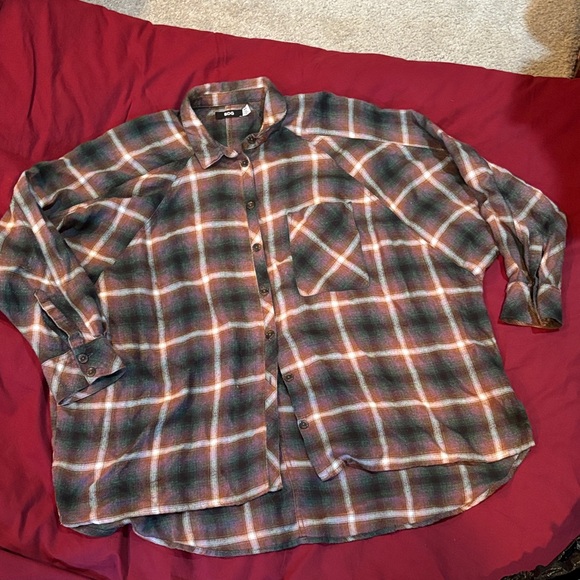 BDG Tops - BDG Multicolor Plaid Shirt